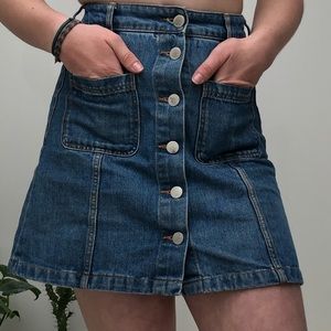 Denim skirt